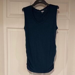 Old Navy Maternity Navy Blue Tank Top
